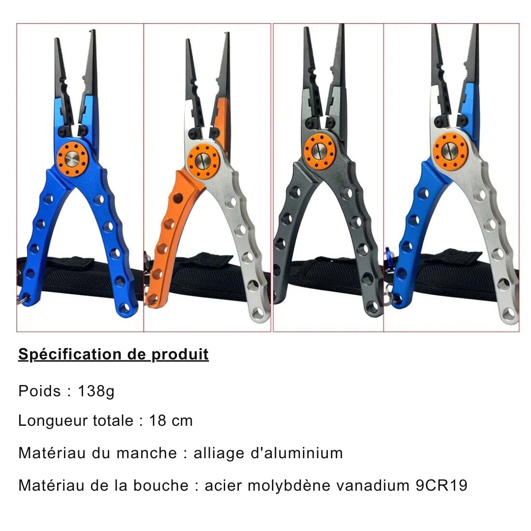 RiverGrip™ : La pince de pêche multifonction